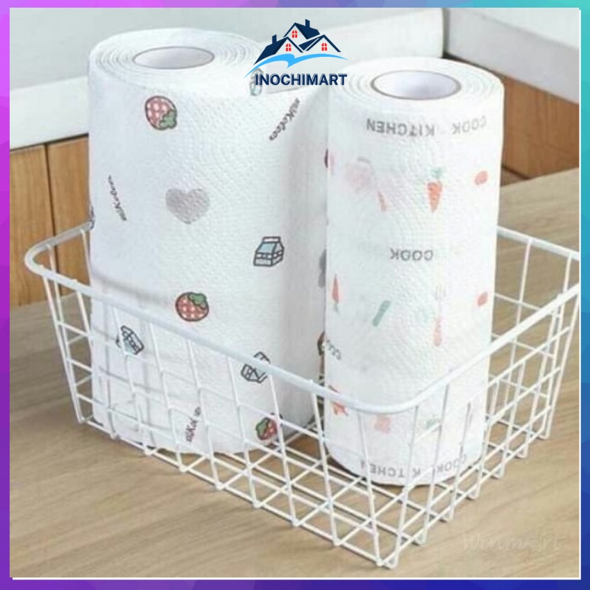 Cuộn Khăn Giấy Đa Năng Thấm Dầu Mỡ Nhà Bếp Tiện Lợi