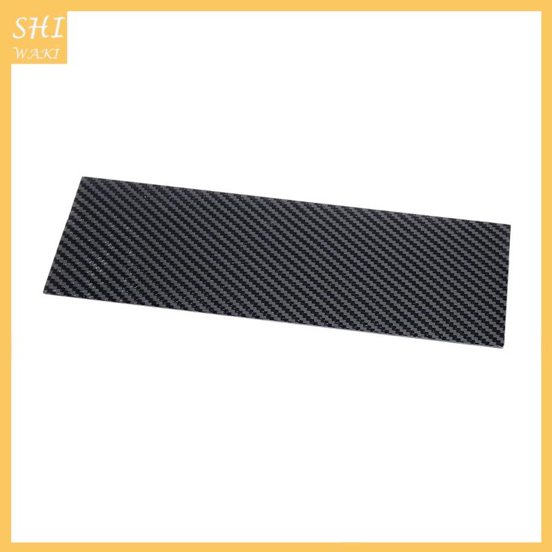 Tấm Sợi Carbon Thẳng 0.5mm / 1mm / 2mm / 3mm Cho Khung Ảnh 125x75x0.5mm