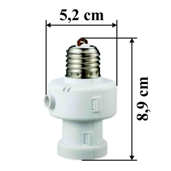 ĐUI ĐÈN CẢM ỨNG ÁNH SÁNG KAWASAN KW-LSE27 TIME