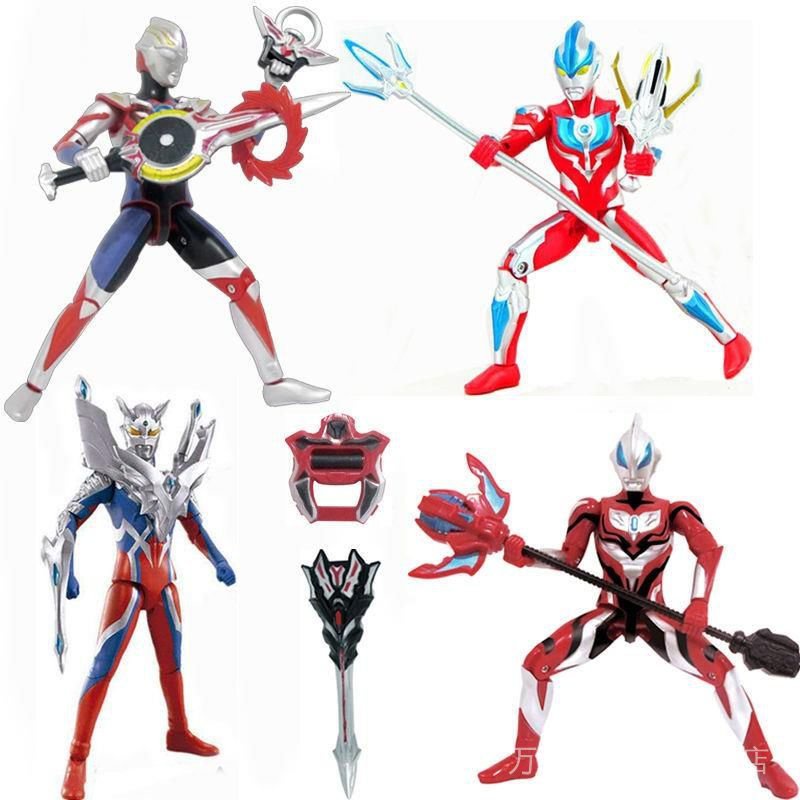 Mô Hình Nhân Vật Ultraman Zero Ginga Ultraman Có Khớp Cử Động 2022 17cm Bằng PVC Làm Quà Tặng Cho Bé