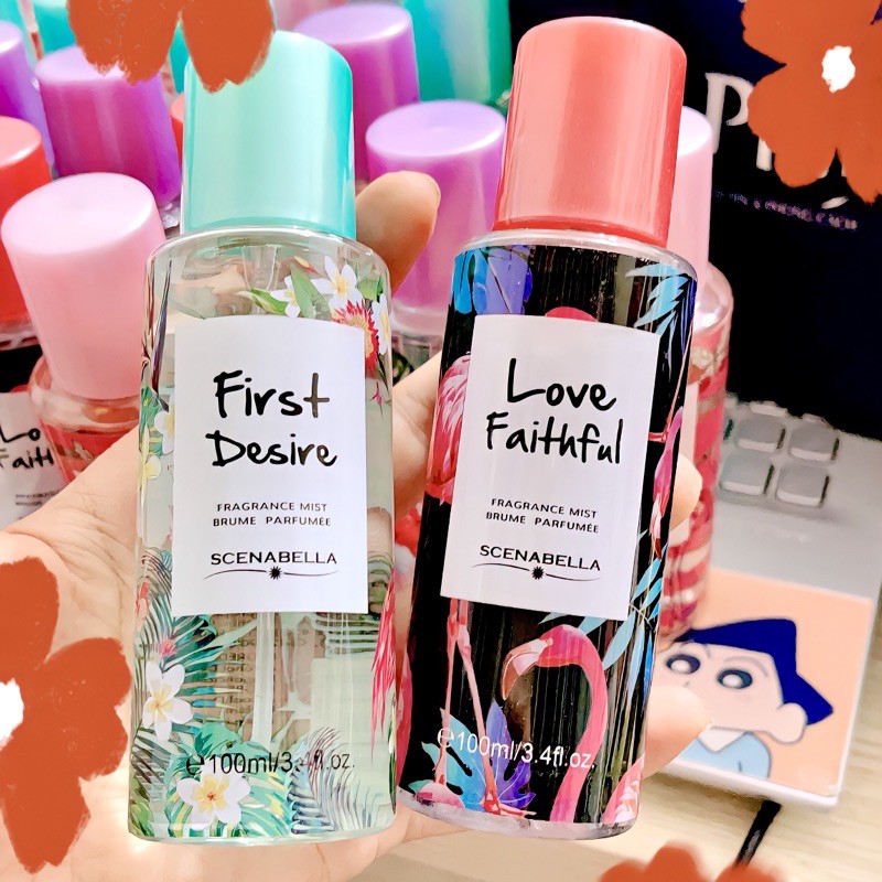 Xịt Thơm BODY MIST SCENABELLA Siêu Thơm Lưu Hương Lâu Cả Ngày | BigBuy360 - bigbuy360.vn