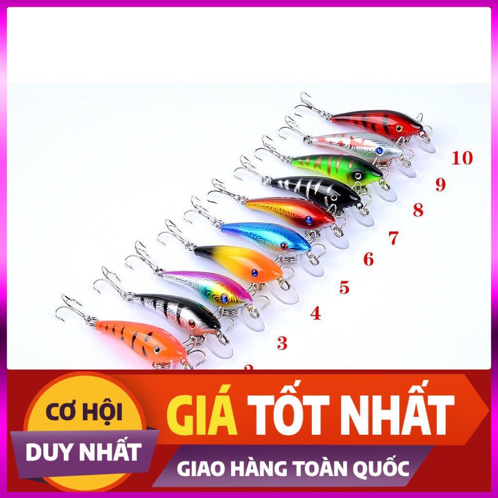 [Xả Kho 3 Ngày] Mồi Câu Cá Giả_ Mồi Câu Lure Mino dài 5,7cm nặng 4,4g  _ 001