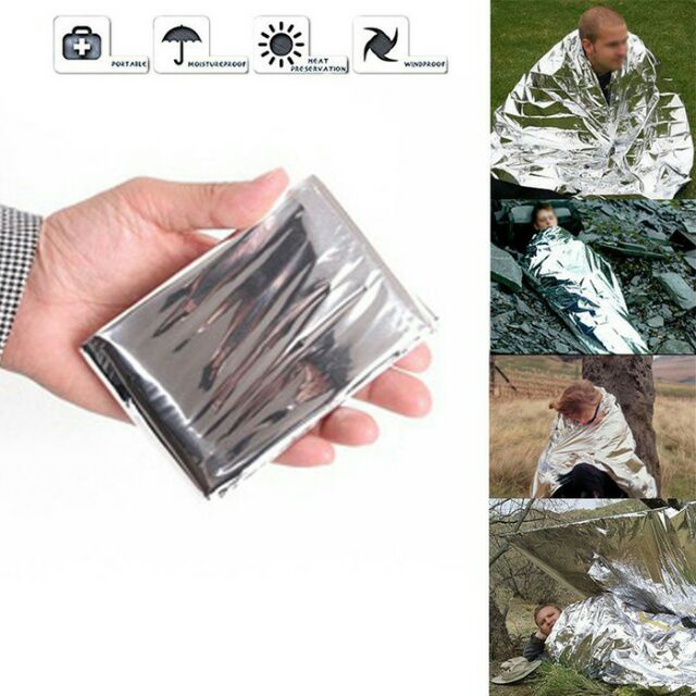 Chăn Giữ Nhiệt Khẩn Cấp, Sinh Tồn, Cứu Hộ Siêu Gọn Nhẹ
