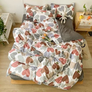 Bộ chăn ga gối cotton poly nhập khẩu