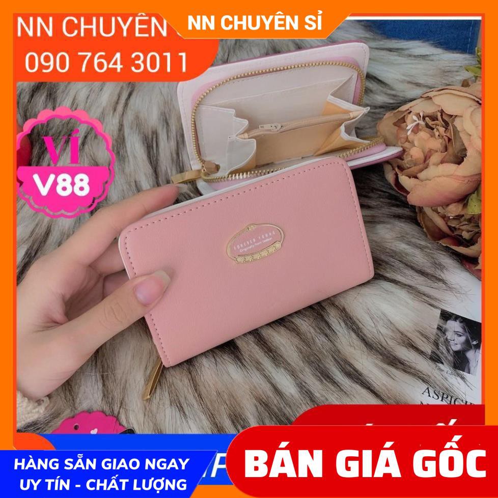 VÍ 1 KHÓA KÉO XINH XẮN CHUẨN QC ❤100% ẢNH THẬT❤