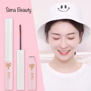 Mascara Lameila đầu cọ siêu mỏng thiết kế vỏ màu hồng xinh xắn