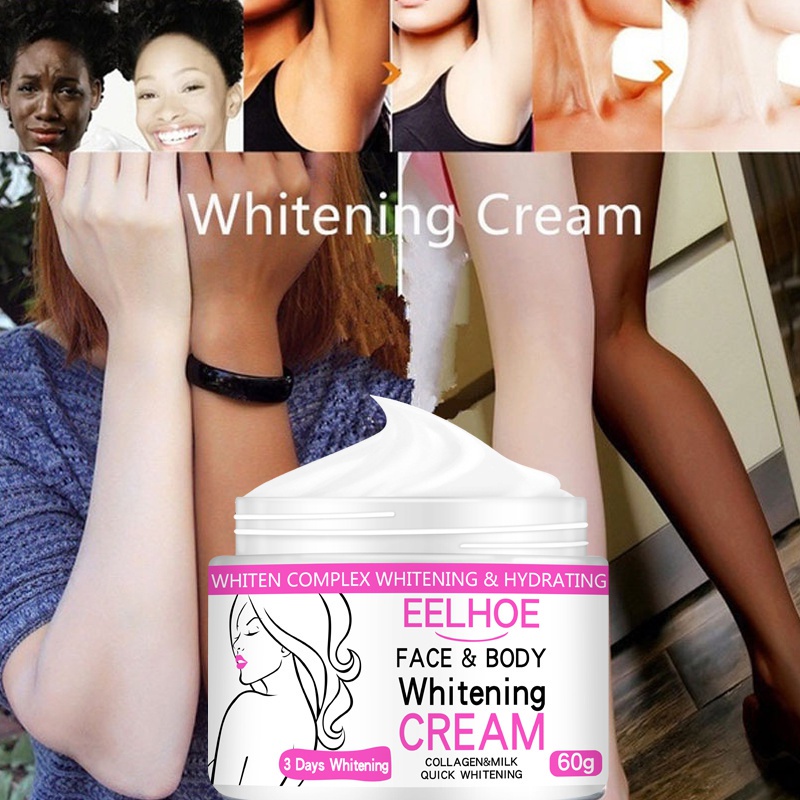 Kem dưỡng trắng da giảm thâm nách khử mùi làm sáng da body cấp ẩm Qiansoto Whitening Underarm Moisturizing Lotion Body Cream