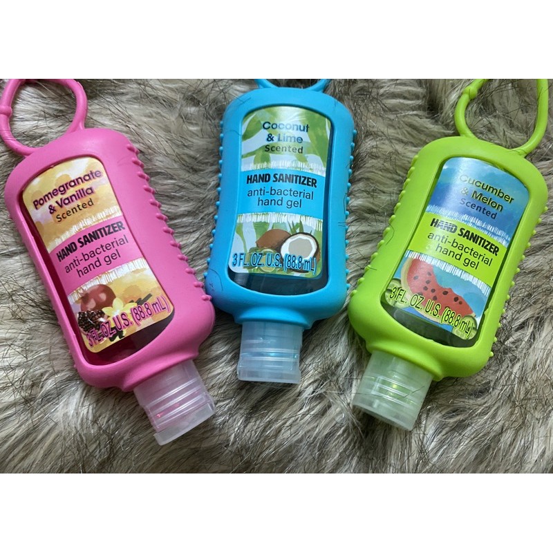 Gel rửa tay khô Assorted Scented Hand Sanitizers with Silicone Wraps 88.8ml/chai