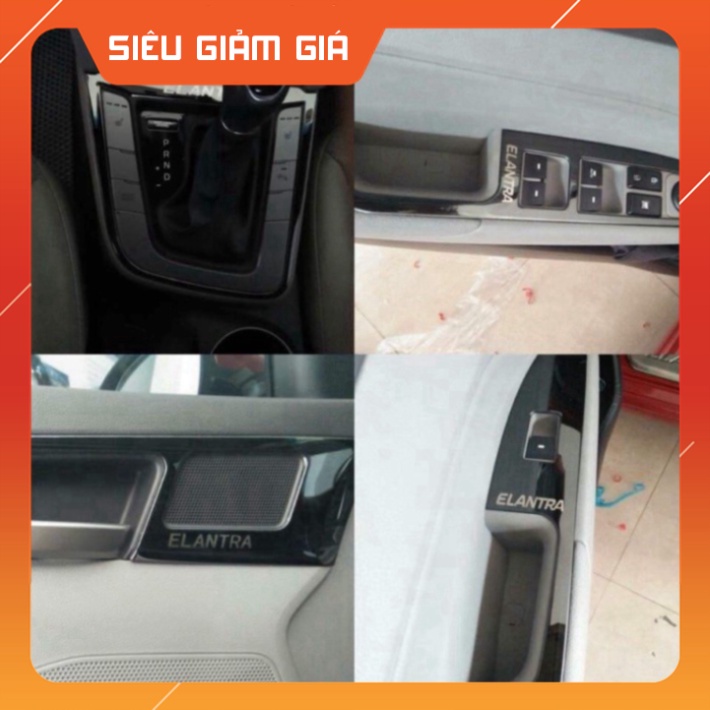 ELANTRA, Ốp nội thất titan xe Hyundai Elantra 2016 đến 2020 HÀNG CAO CẤP HÀNG CAO CẤP