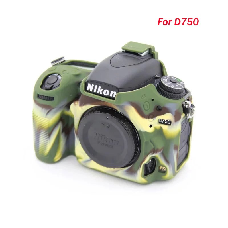 Túi Silicone Bảo Vệ Ống Kính Máy Ảnh Nikon D850 D750 D7500