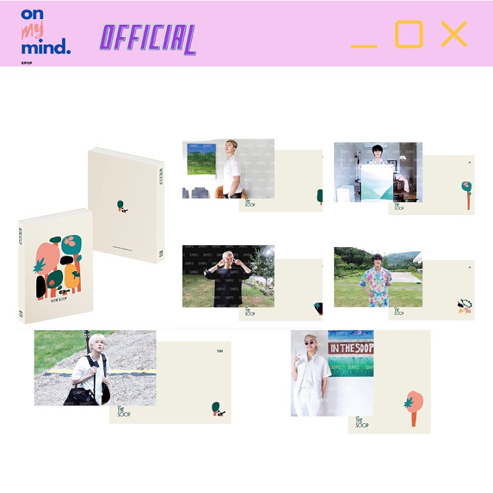 Tách lẻ Postcard Book In The Soop BTS