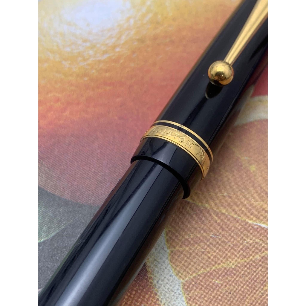Bút mực Pilot Custom 74 Black made in Japan