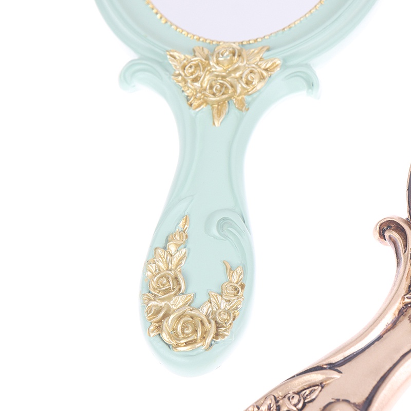 Cọ Trang Điểm Cầm Tay Hình Chữ Nhật Phong Cách Vintage