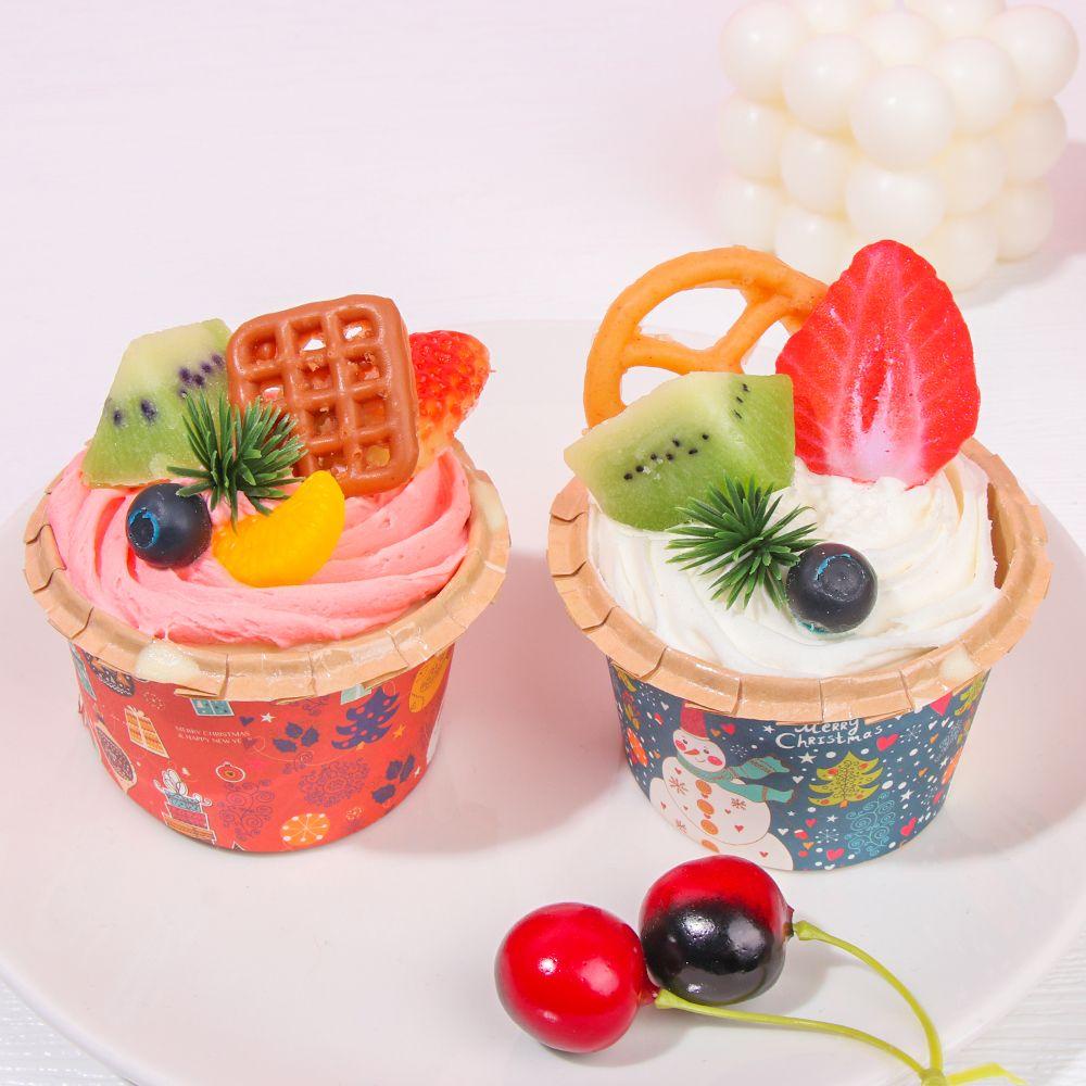 LET Khuôn Làm Bánh Muffin Phong Cách Giáng Sinh Đáng Yêu