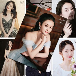 Poster ảnh Ngôi sao Thần tượng Triệu Lệ Dĩnh khổ a3 8 tấm