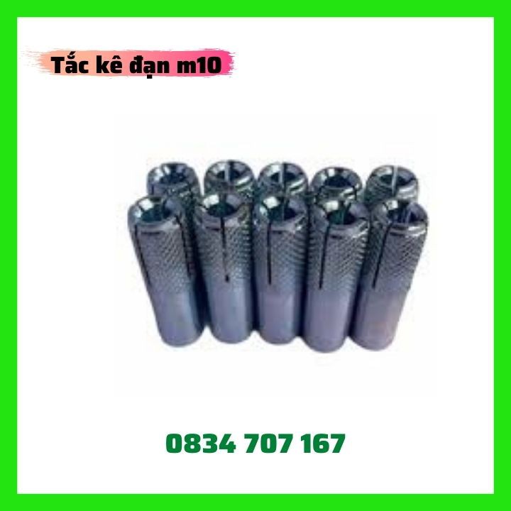 10 cái Tắc kê đạn m10 m12 m8 - nở đạn sắt - phụ kiện Thảo Nguyễn