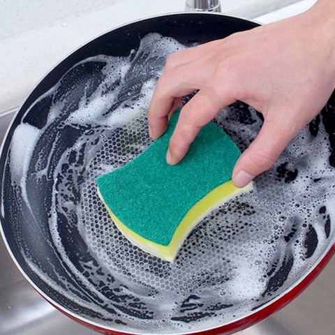 1 Miếng Bọt Biển Nano Rửa Chén Tiện Lợi