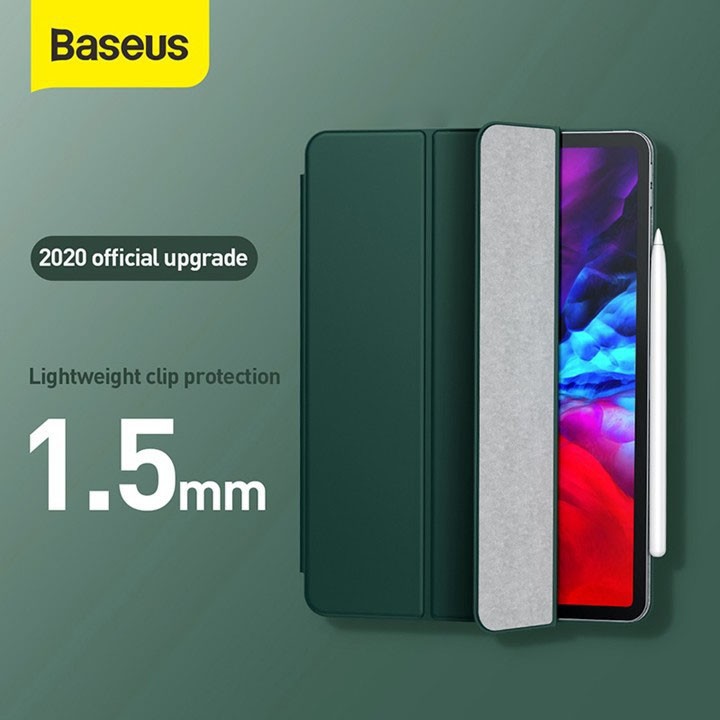 Bao da nam châm Baseus iPad Pro 11, 12.9 2018,2020 Gen 7 Gen 8 10.2/ Air 4 Simplism Y-Type Leather Smart Case Chính Hãng | BigBuy360 - bigbuy360.vn