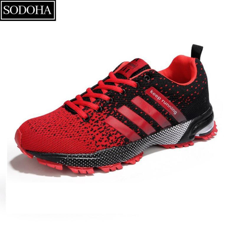 Hot Giày Sneaker Nam Thể Thao SODOHA SDH25R Màu Đỏ ! HOT . ^ ! ` ' ¹