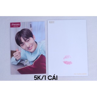 Postcard/ lipcard Wanna One Pleasia sản phẩm goods