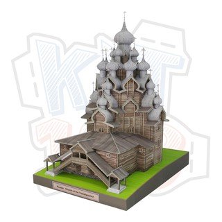 Mô hình giấy kiến trúc nhà thờ Russia Church of the Transfiguration – Russia