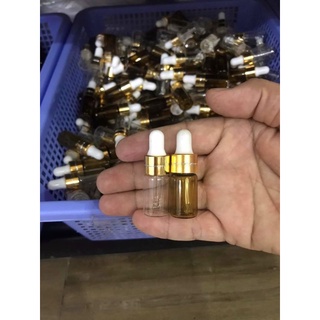 Lọ chiết serum, lọ thuỷ tinh 3ml-5ml-10ml chiết serum, nước hoa
