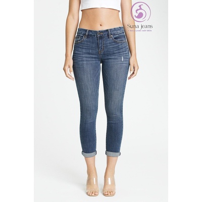 Có size đại - Quân jean nữ form ôm skinny mâu xanh xám hàng vnxk hàng xuất khẩu