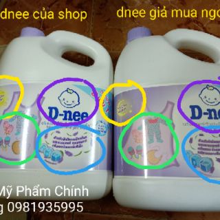 Nước giặt dnee can 3000ml