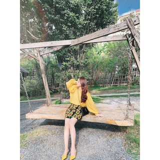 [ẢNH THẬT] SET VÁY HOA HƯỚNG DƯƠNG
