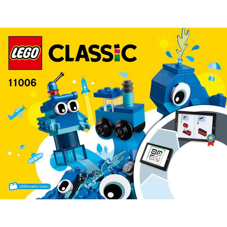 Lego Classic 11006 - Bộ xếp hình Lego cơ bản