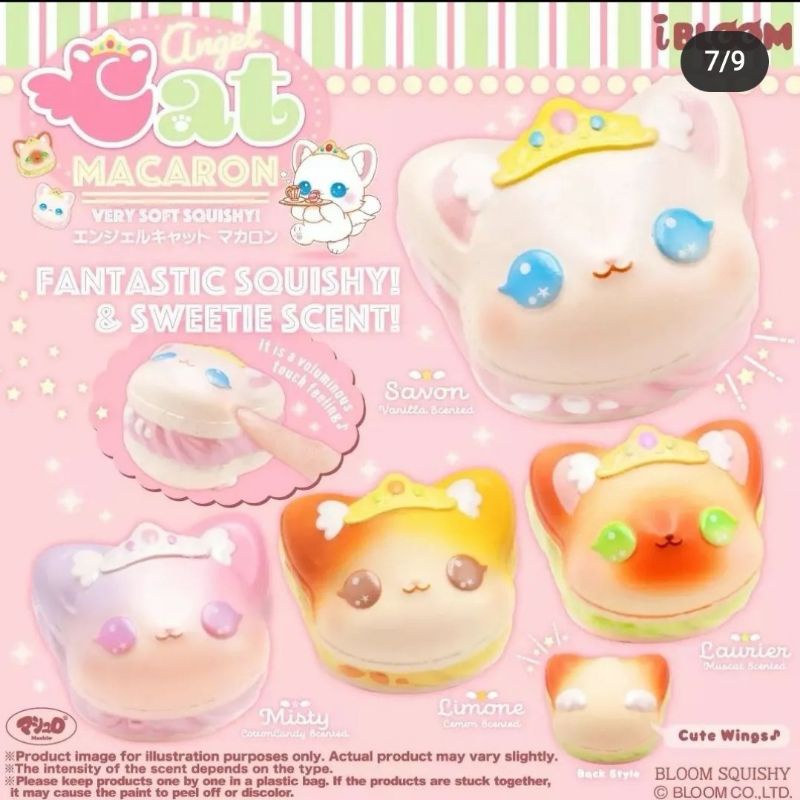 Đồ chơi Squishy Mèo vương miện chính hãng ibloom