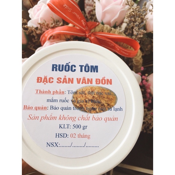 RUỐC TÔM THỊT VÂN ĐỒN - QUẢNG NINH (Hộp 500gr) 🛎Loại đặc biệt🛎 | BigBuy360 - bigbuy360.vn