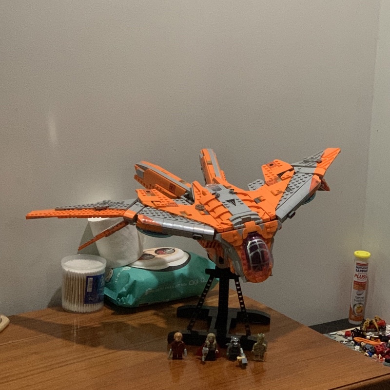 Mô hình lắp ráp Marvel 60092 76193 The guardian’s ship - Lắp ghép xếp hình siêu anh hùng Milano vệ binh