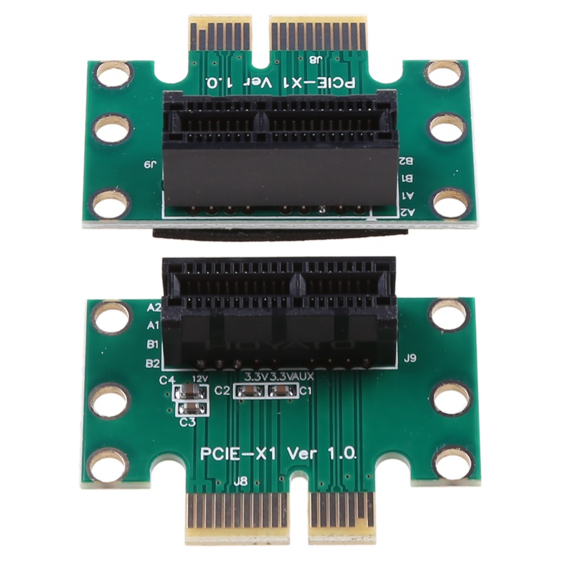 Card Chuyển Đổi PCI-E PCI Express X1 PCI E PCIE X1 Sang X1 90 Độ Cho 1U Server Chassis