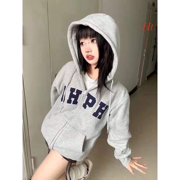 Áo khoác nỉ cotton AHPH H2A489