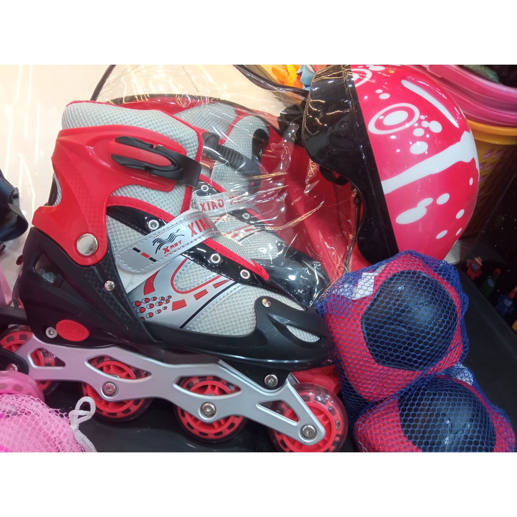 Giày Patin Trẻ Em Cao Cấp Giá Tốt - Combo đầy đủ phụ kiện - Giày trượt trẻ em