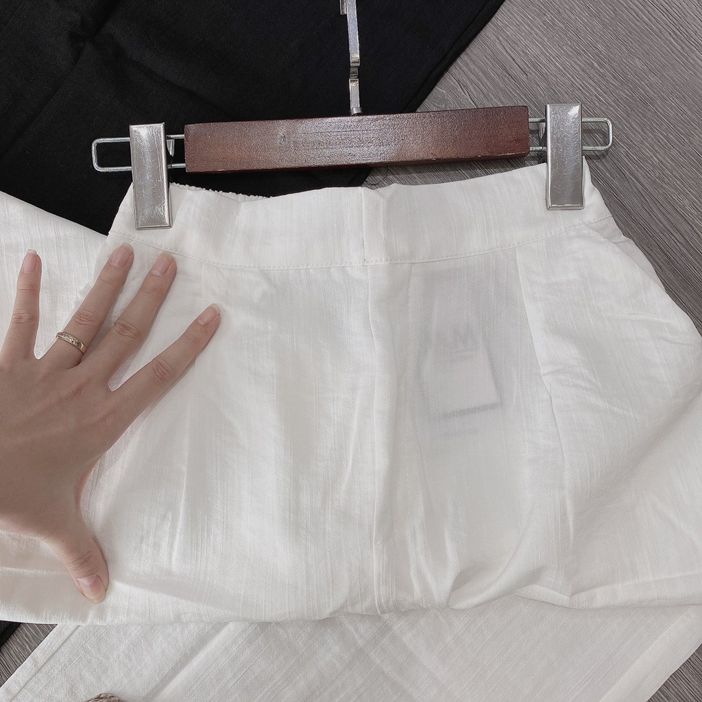 𝗙𝗿𝗲𝗲 𝗦𝗵𝗶𝗽Quần đũi ống rộng nữ lưng cao  lưng chun, ống dài 100cm lên dáng suông đứng cực xinh (ảnh+video thật)8942
