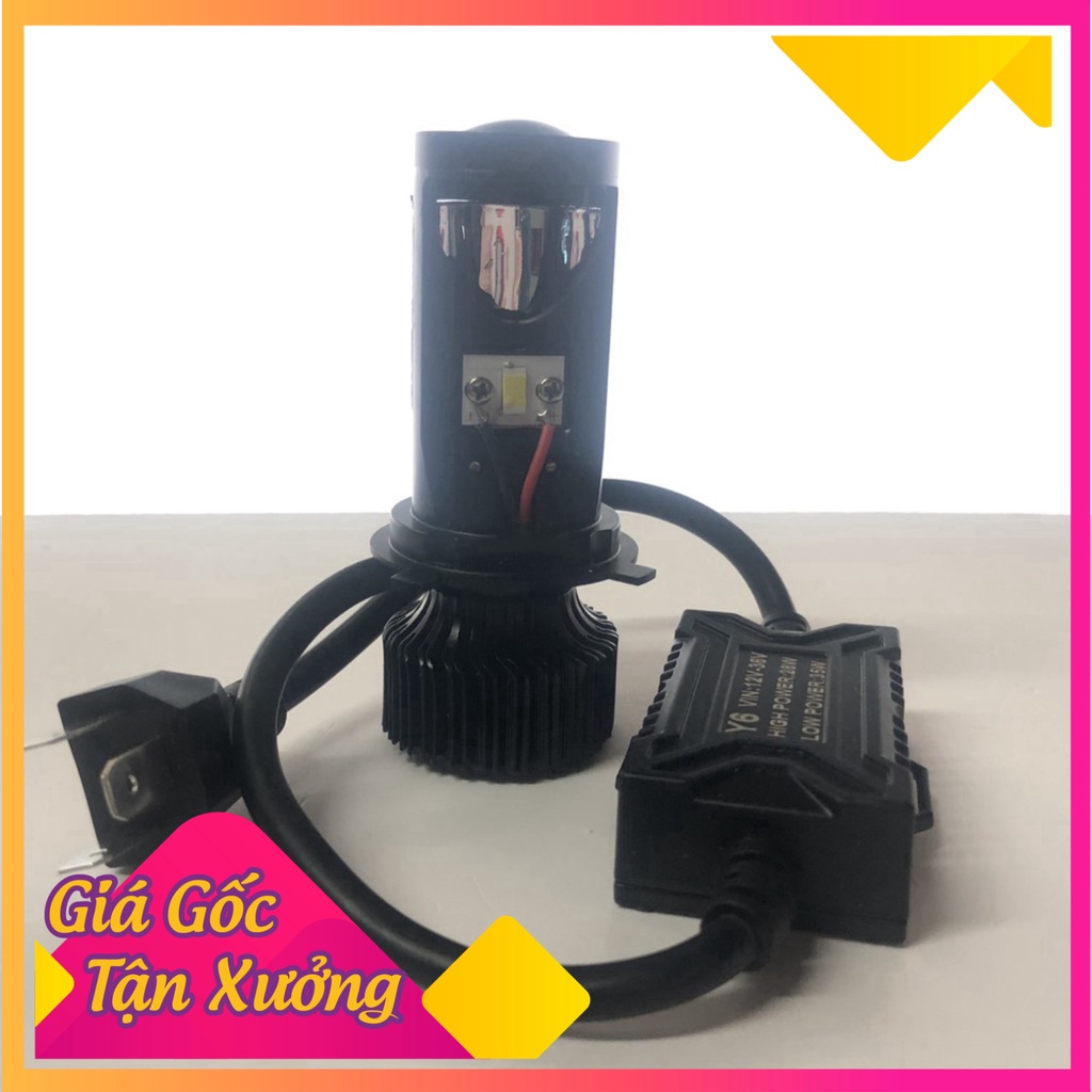 ĐÈN LED BI CẦU MINI CÓ CHỤP CHẮN SÁNG 60W ( giá 1 chiếc)  (Ảnh Sp thật)