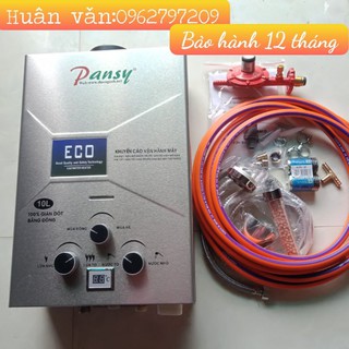 Combo bình tắm nóng gas Pansy