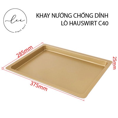 VỈ LƯỚI, KHAY NƯỚNG CHỐNG DÍNH LÒ NƯỚNG HAUSWIRT C40 / C40 PRO