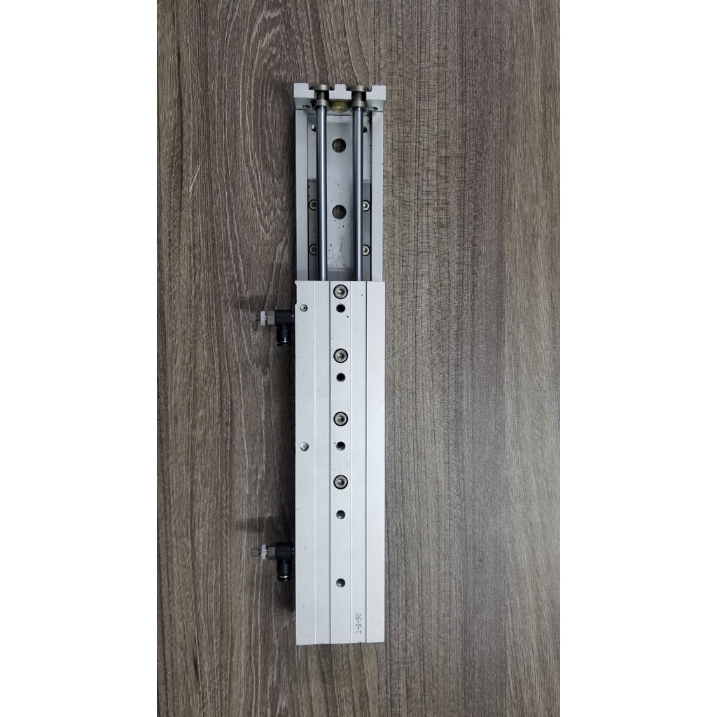 Xy lanh trượt khí nén  HLS12X100S hành trình 100mm + Tặng đầu nối khí