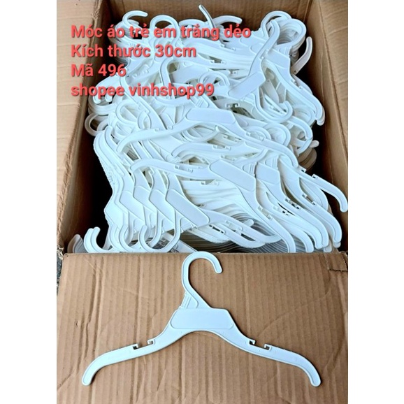 Móc Áo Trẻ Em Trắng Dẻo Cao Cấp