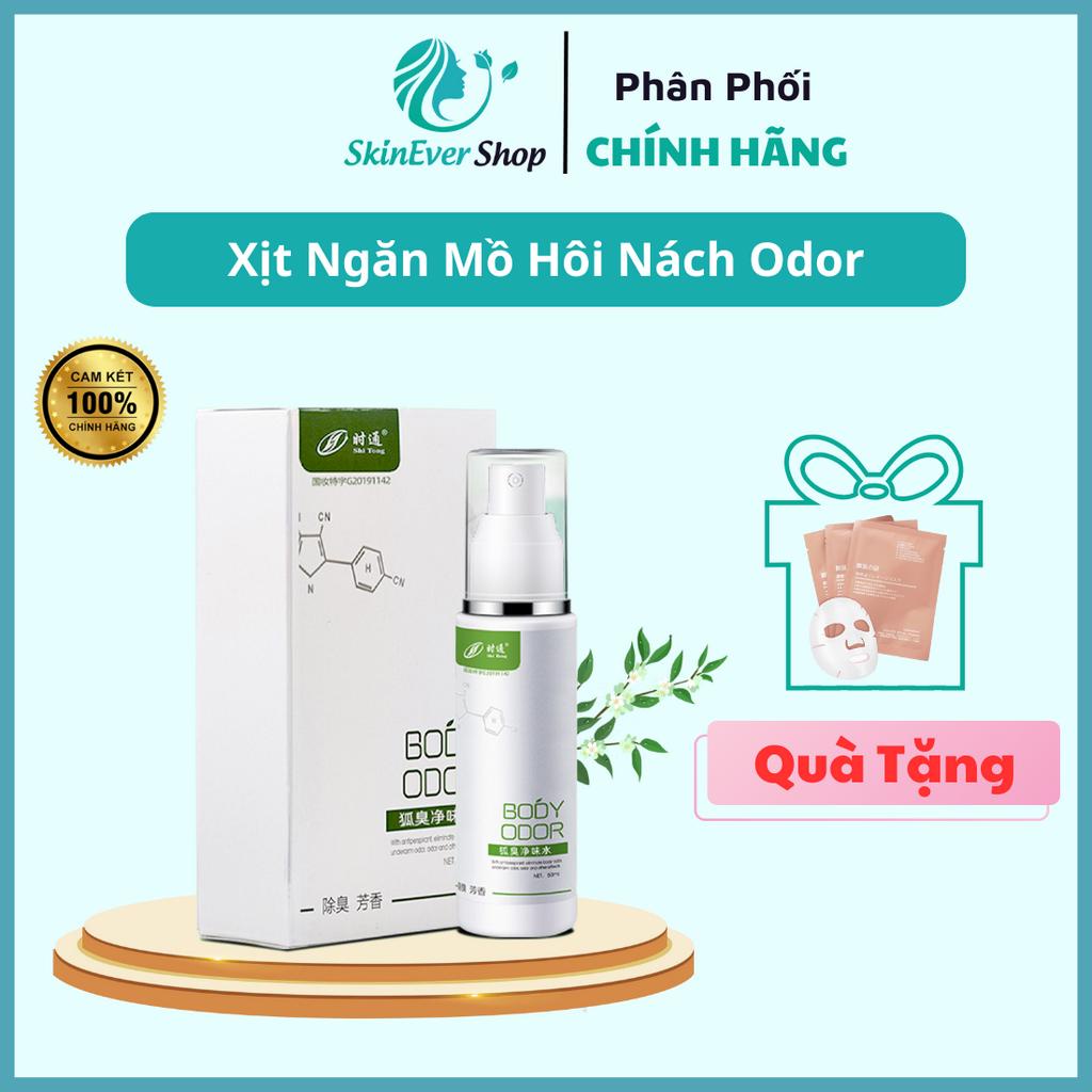 Xịt Ngăn Ngừa Mồ Hôi Nách Odor, Giảm Sự Tăng Tiết Mồ Hôi, Ngăn Chặn Ố Vàng Áo, Ngăn Ngừa Đổ Mồ Hôi, Dung Tích 60 ML