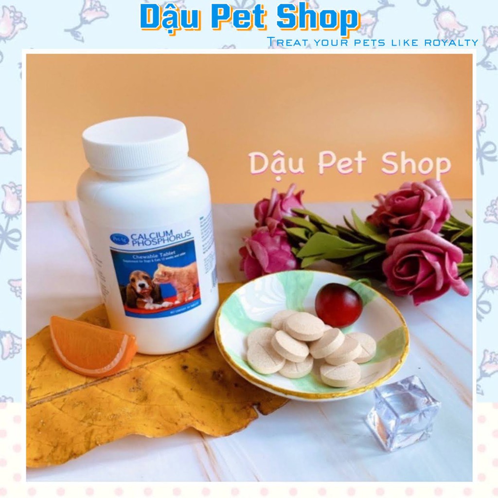 Viên Calcium photphorus bổ sung canxi cho thú cưng (viên lẻ)