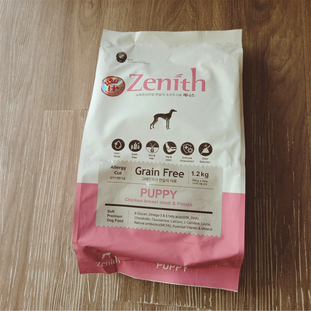 Thức ăn mềm cho chó NK Hàn Quốc Zenith 1.2kg - Hạt mềm cho dòng chó nhỏ