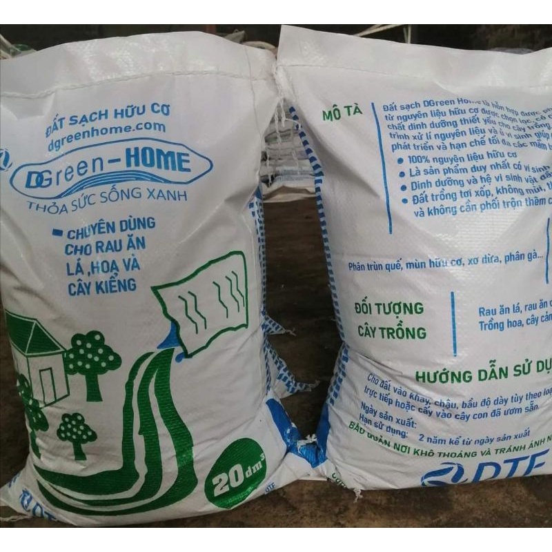 Đất sạch trồng cây - đất trộn sẵn trồng cây nhiều dinh dưỡng