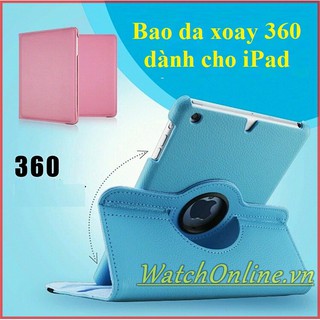Bao da xoay 360 dành cho ipad mini 1/2/3/4, ipad 234, ipad 10.5 pro ...
