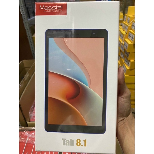 Máy tính bảng Masstel Tab 8.1 Màn hình 8inch Ram 3Gb  Rom 32GB kết nối 4G ( Tặng kèm bao da)