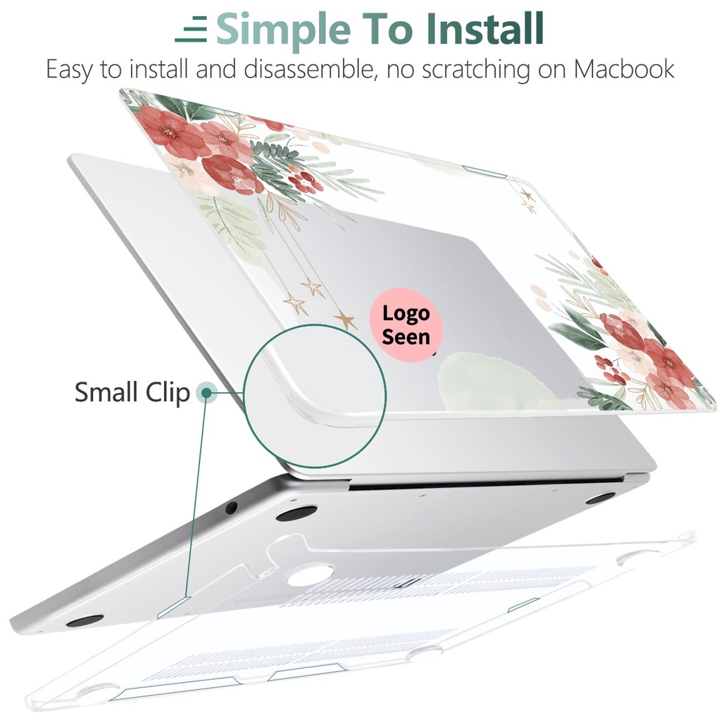 Ốp Điện Thoại Trong Suốt 4 Trong 1 Cho 2022 Macbook Pro Air M2 A2681 A2338 M1 2020 Air13 A2337 A2179 A1932 A1466 2012-2017 Pro13 / 14 / 16 M1 2021 A242 A2017 Pro13 / 14 / 19 A19