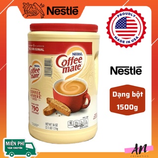 Bột kem béo pha cafe Nestle Coffee-Mate của Mỹ ( 1kg5 ) - Bột béo pha cà phê Mỹ